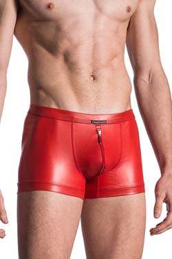 Manstore Zipped Pants M510 Tabasco Leder-Optik