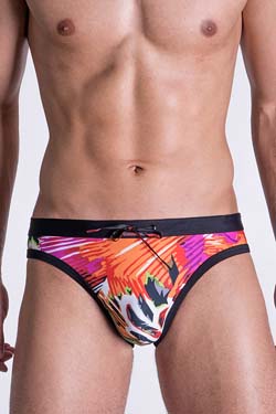 Olaf Benz Bade Surfbrief BLU 1358 in Parrot