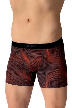 Olaf Benz Boxerpants RED2612 Red Print