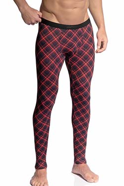 Olaf Benz Long Johns RED2426 Check Red