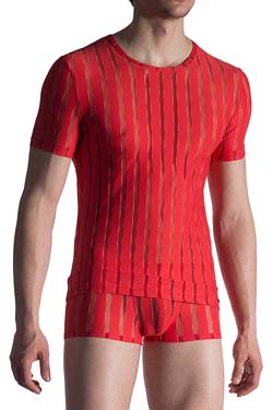 Herren Unterhemd Olaf Benz T-Shirt RED1816