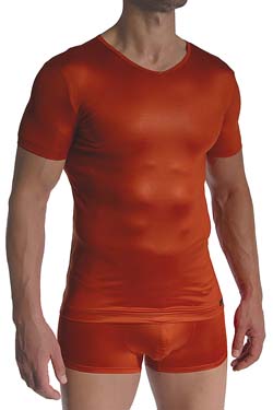 Olaf Benz V-Neck RED2480 Copper