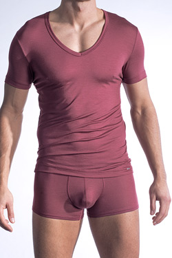 Olaf Benz V-Neck PEARL 1301 INFINITY, ruby