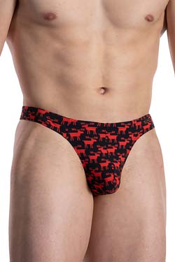 Olaf Benz Weihnachts Ministring RED2116 Norway