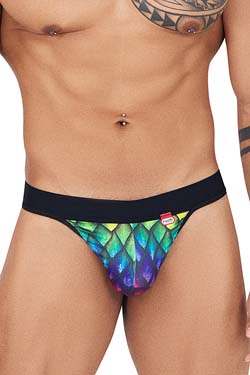 PIKANTE 0829 Rainbow String Thong Schwarz