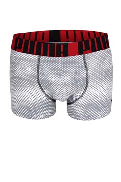 PUMA Short Boxer Pixelprint -Monument-