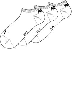 PUMA Sneaker Flinge Unisex 3 Paar -