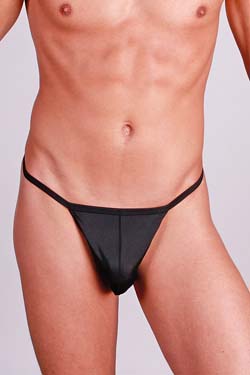 Svenjoyment Mini Badestring Schwarz