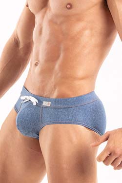 TOF Paris Badehose Denim