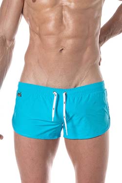 TOF Paris Badeshort und Freizeit Minishort Trkis