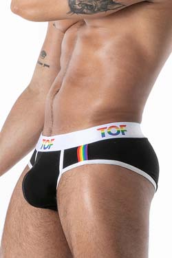 TOF Paris Pride Joyful Brief schwarz