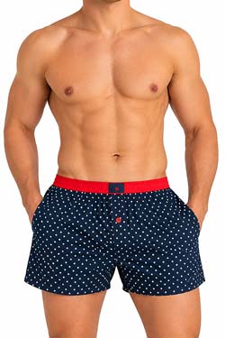 UnaBux Boxershorts Blue Star