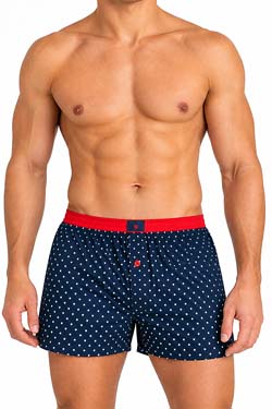 UnaBux Boxershorts Blue Star