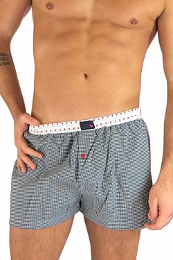 UnaBux Boxershorts Mini Check Chess