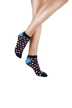 UnaBux Unisex Sneaker Socken Candy Love