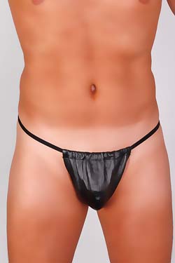 ZADO Leder Pouch G-String